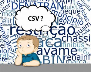 Como consultar o CSV do veículo?